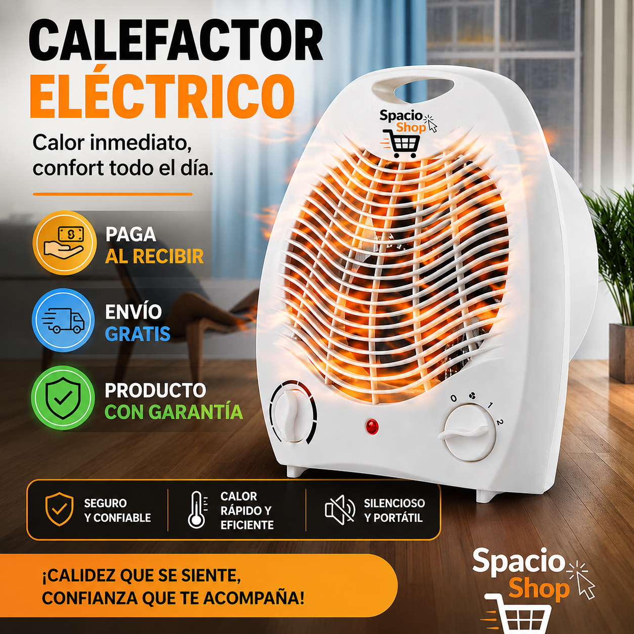ThermoMax ™ - Calefactor Eléctrico