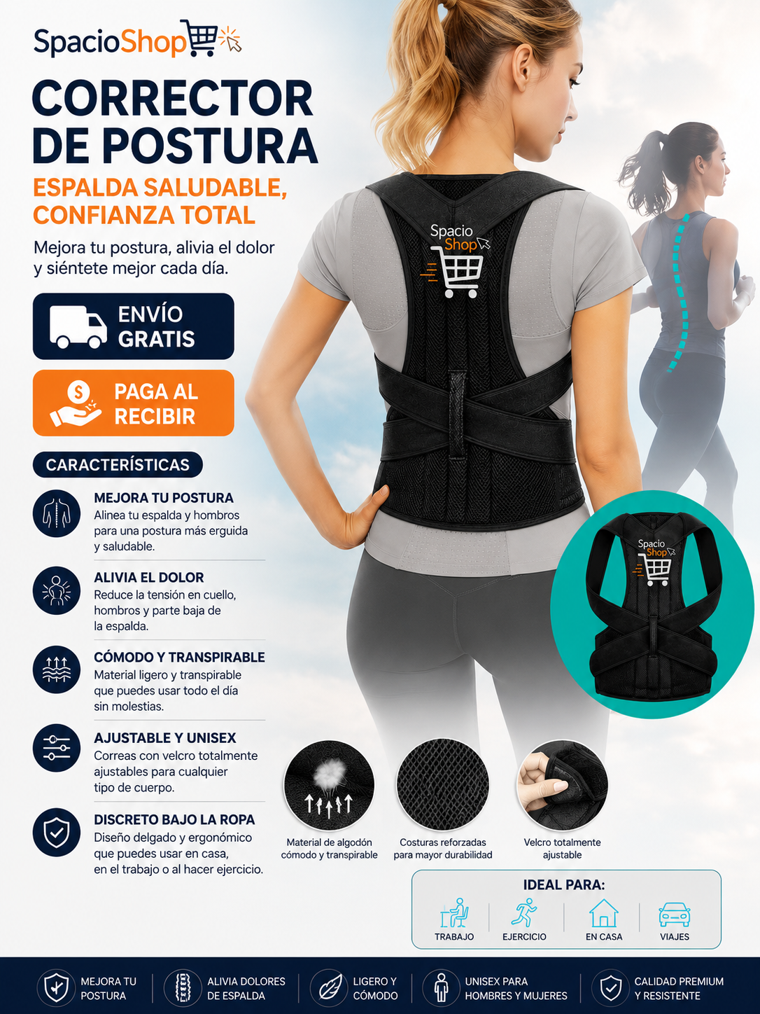 PosturexPro™ - Corrector Postura